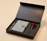Personalized Pen & Diary Gift Hamper Set – Grey