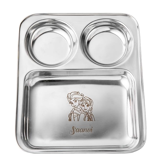 Personalized Steel Thali Set – detail 2