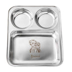 Personalized Steel Thali Set – detail 2