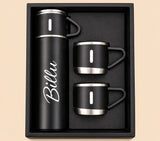 Personalized Travel Flask & Mug Gift Set