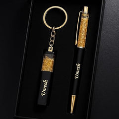Personalized Gift Hamper Set – Pen & Keychain – detail 4