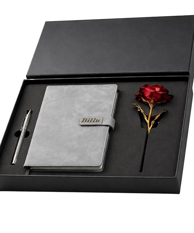 Personalized Gift Hamper Set – Pen & Diary – personalized gift