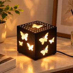 Personalized Couple LED Shadow Box – Custom Name Night Light Décor