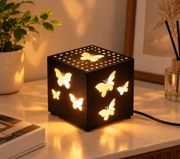 Personalized Couple LED Shadow Box – Custom Name Night Light Décor