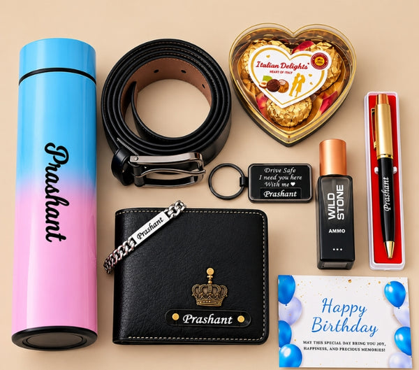 Personalized Gift Hamper Set – Custom Name Everyday Essentials