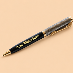 Personalized Black & Gold Luxury Ballpoint Pen
