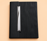 Marvel A5 Premium Ribbed Notebook with Metal Engraving Plate