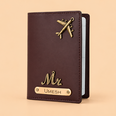 Personalized Passport Cover – Custom Name Travel Cover