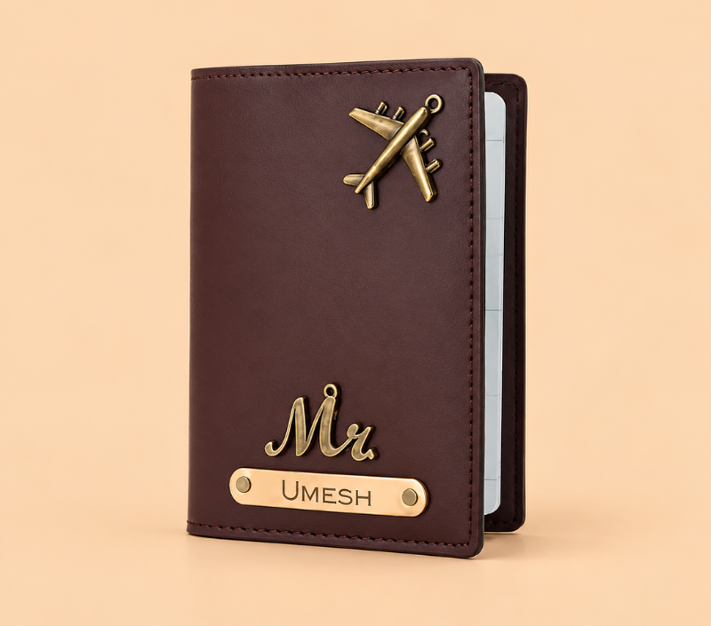 Personalized Passport Cover – Custom Name Travel Cover