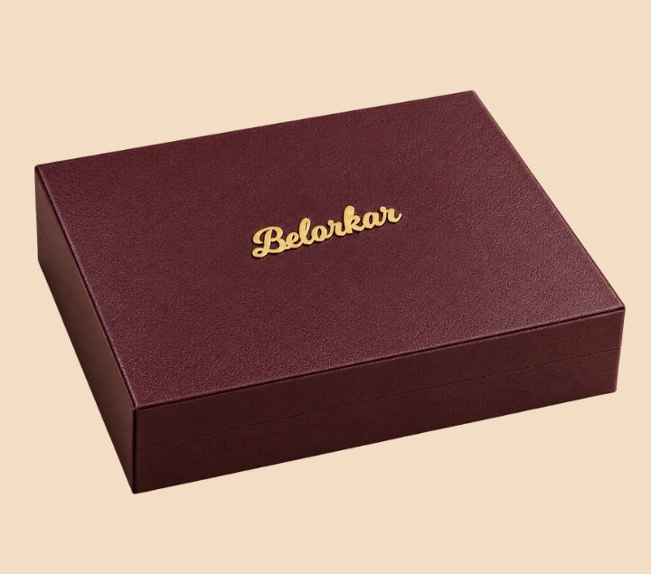Personalized Stud Earrings & Custom Name Jewelry Box Gift Set