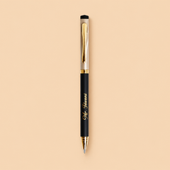 Personalized Black & Gold Luxury Ballpoint Pen