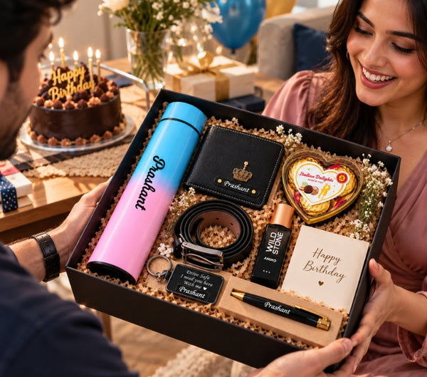 Personalized Gift Hamper Set – Custom Name Everyday Essentials