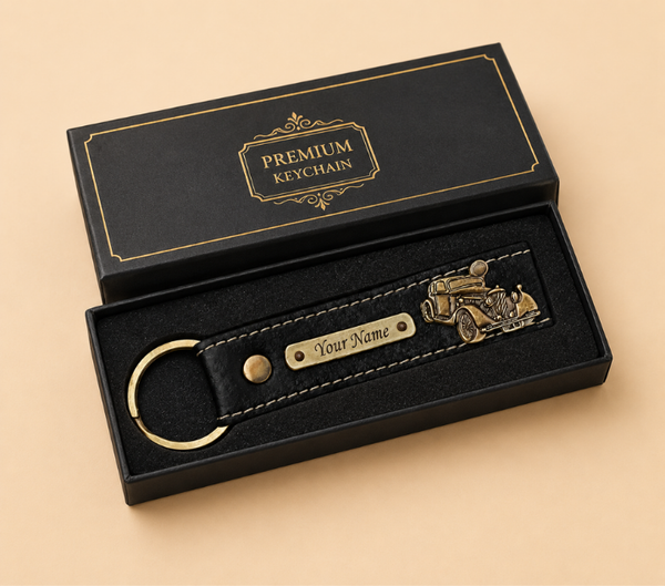 Personalized Keychain – Custom Name Key Ring, Assorted Colours