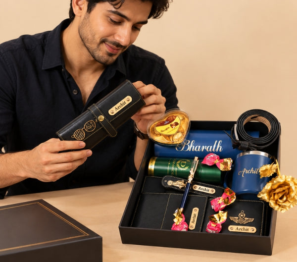 Premium Personalized Men’s Gift Hamper