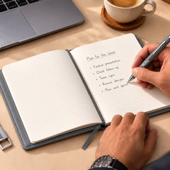 Personalized Men's Office Gift Hamper – Pen, Keychain & Diary, Assorted Colours