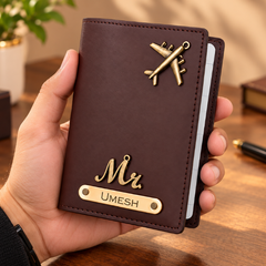 Personalized Passport Cover – Custom Name Travel Cover