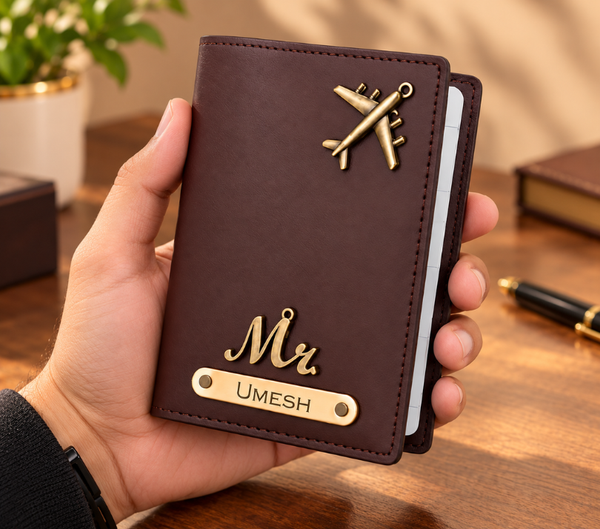 Personalized Passport Cover – Custom Name Travel Cover