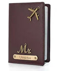 Custom Name Passport Cover for Men & Women
