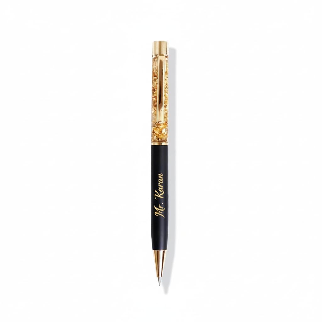 Personalized Pen with Name Engraved I Metal Classy Customized Roller Ball Pens