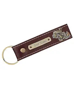 Your Name Customized LeatherKey Chain,