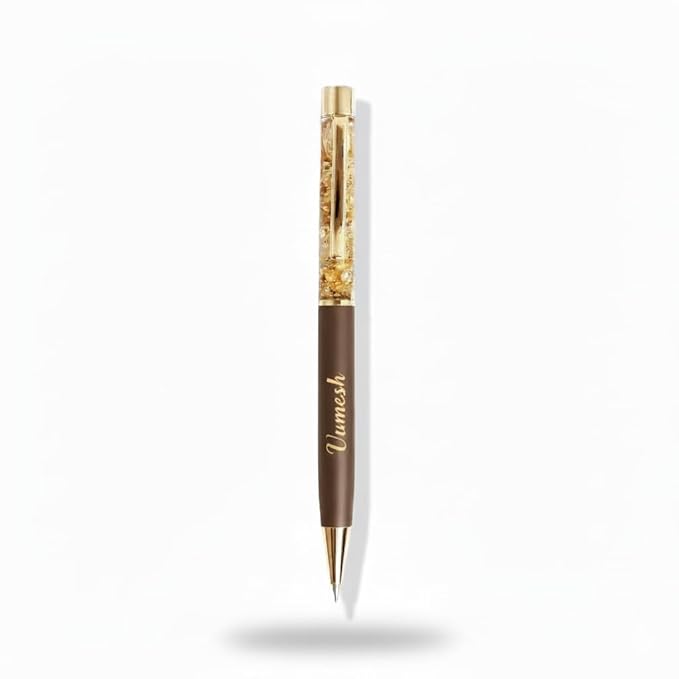 Personalized Pen with Name Engraved I Metal Classy Customized Roller Ball Pens I
