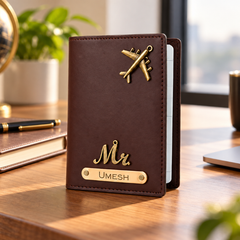 Personalized Passport Cover – Custom Name Travel Cover