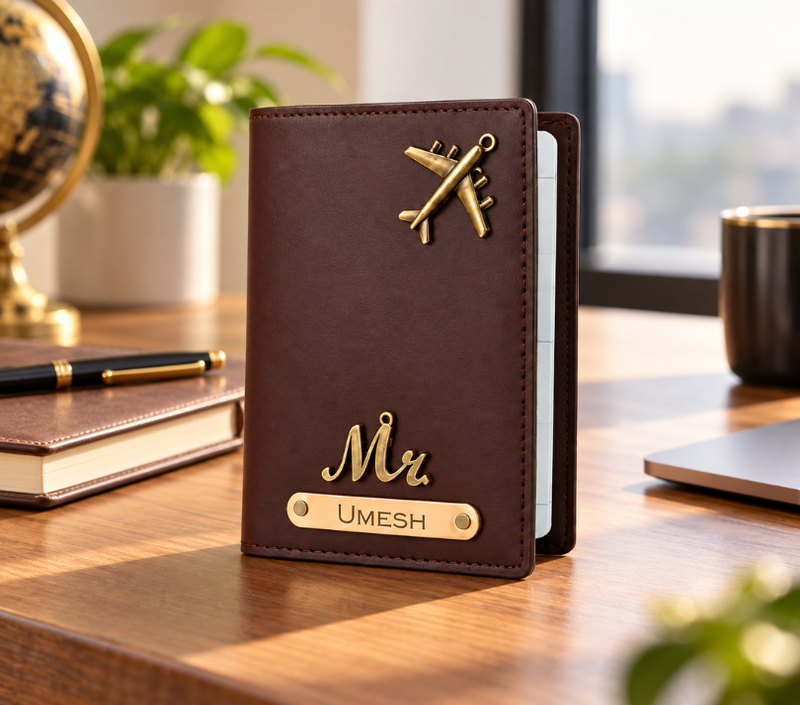 Personalized Passport Cover – Custom Name Travel Cover