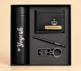 Personalized Gift Set – Wallet, Bottle, Pen & Keychain