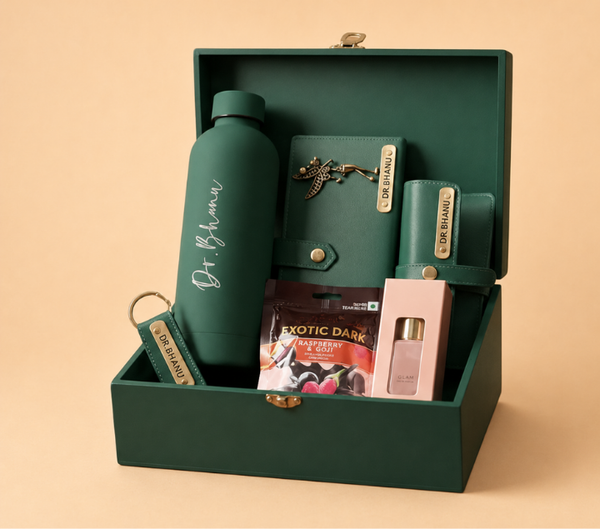 Personalized Women's Gift Hamper – Everyday Essentials Combo