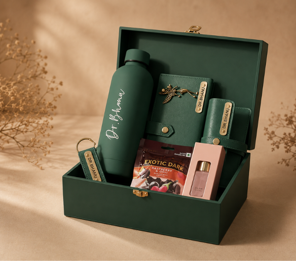 Personalized Women's Gift Hamper – Everyday Essentials Combo