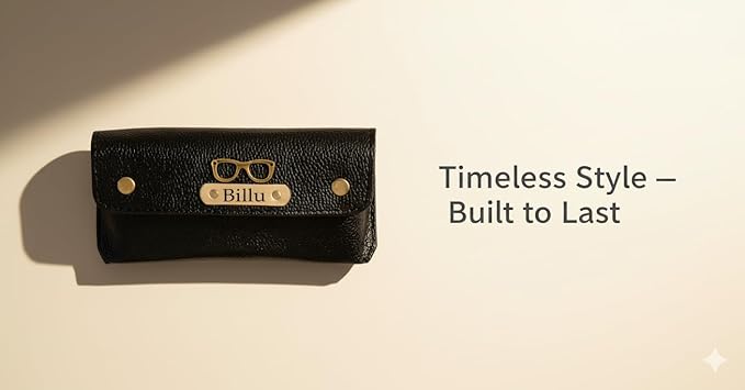 Customised Engraved Eye Wear Case with Name