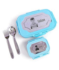 Personalized Kids Lunch Box Set with Name & Photo