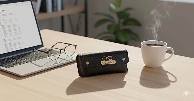 Customised Engraved Eye Wear Case with Name