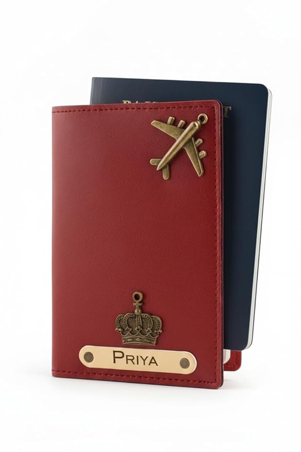Custom Name Passport Cover for Men & Women