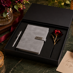 Personalized Gift Hamper Set – Pen & Diary