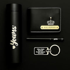 Personalized Gift Hamper Set – Wallet, Bottle & Passport Cover – detail 6