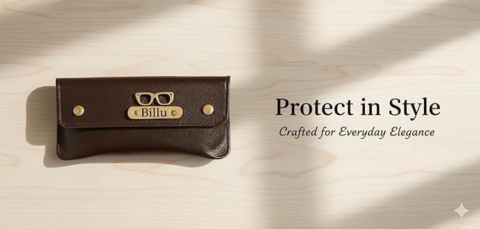 Customised Engraved Eye Wear Case with Name