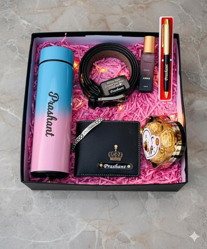 Personalized Birthday Gift Hamper with Name