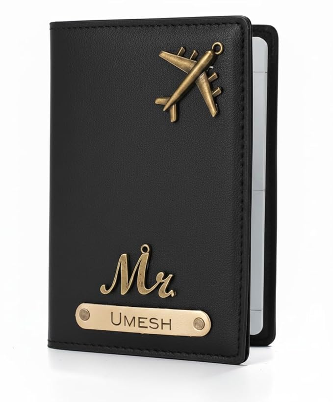 Custom Name Passport Cover for Men & Women