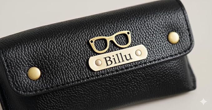 Customised Engraved Eye Wear Case with Name