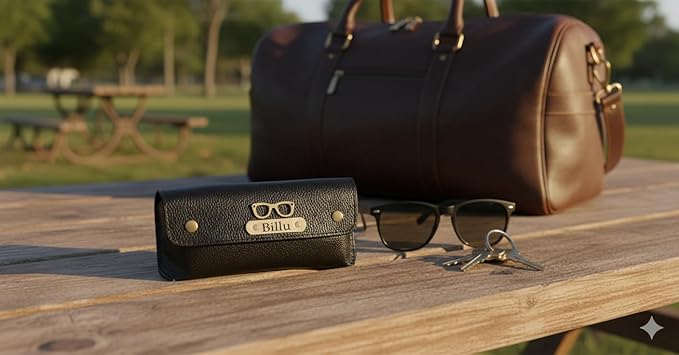 Customised Engraved Eye Wear Case with Name