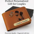 our Name Customized Leather UnisexMen's Wallet