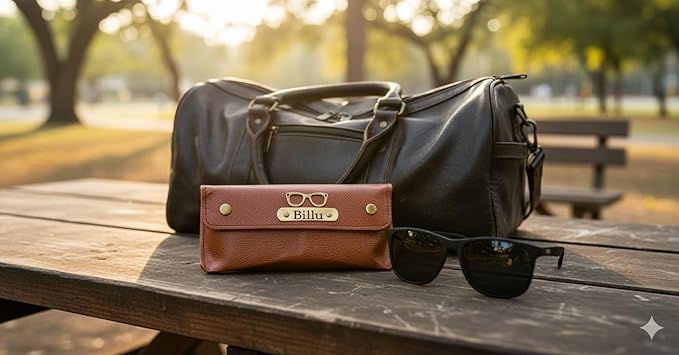 Customised Engraved Eye Wear Case with Name
