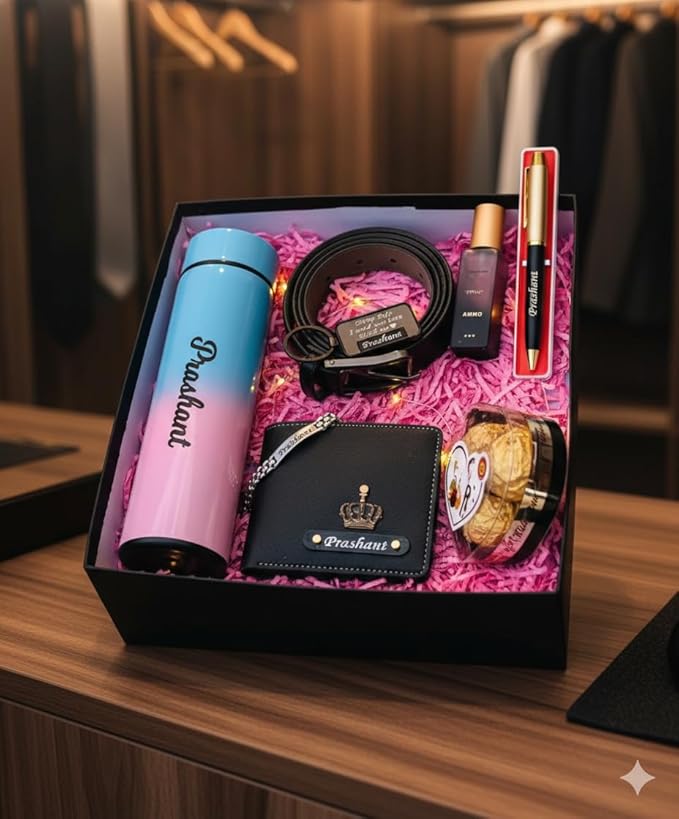 Personalized Birthday Gift Hamper with Name
