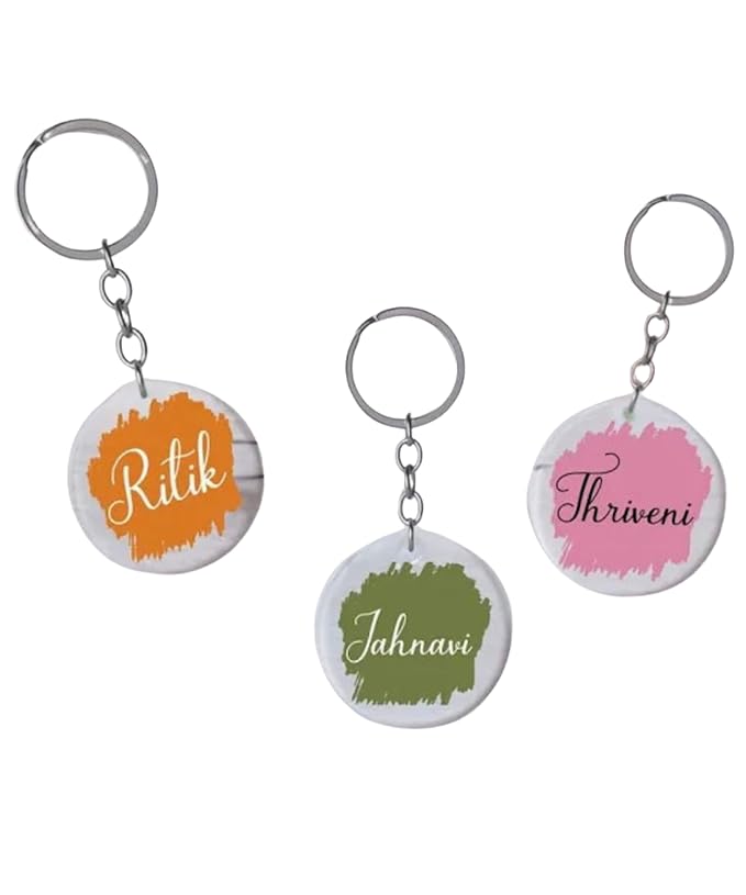 Personalized Acrylic Keychain with Custom Name Engraving Gift For Love frind, love one