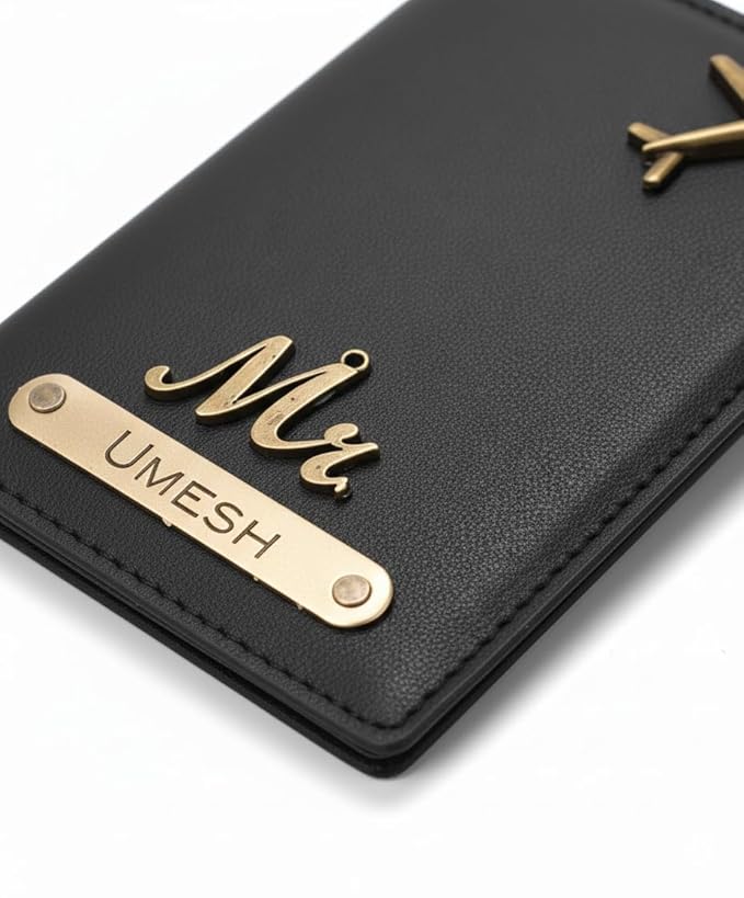 Custom Name Passport Cover for Men & Women