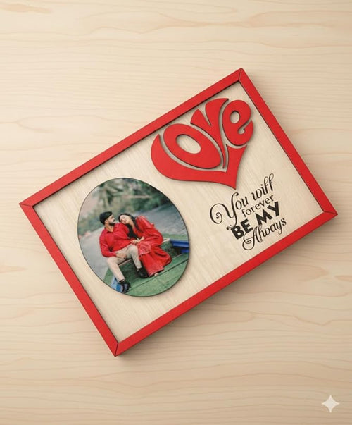 Personalized Couple Photo Frame – detail 2