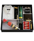 Valentine Personalized Luxury Gift Hamper with Shirt, Wallet, Watch, Perfume, Mug, Chocolates & Accessories