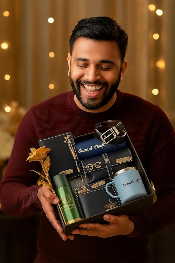 Personalized Men's Gift Hamper Set for Him