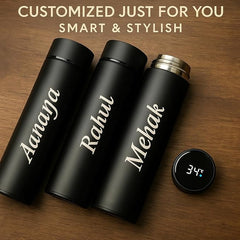 Personalized LED Temperature Steel Bottle – detail 4